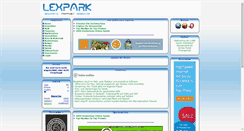 Desktop Screenshot of lexpark.de