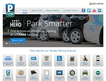 Tablet Screenshot of lexpark.org